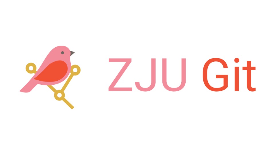 ZJU Git project screenshot